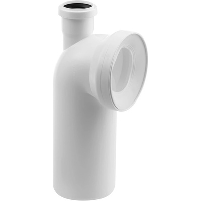 Bruckner Koleno s přípojkou 90 dopojení k WC, 110mm 159.313.0