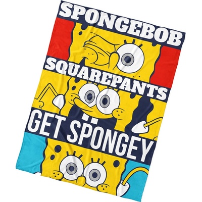 Carbotex Dětská deka Sponge Bob Squarepants