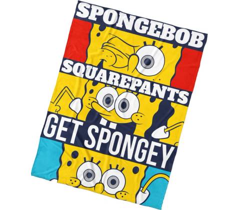 Carbotex Dětská deka Sponge Bob Squarepants