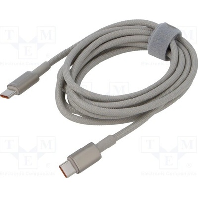 Baseus P10319800G21-00 High Speed,USB 2.0, USB C vidlice,z obou stran, 1m, zlatý