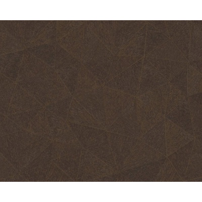 A.S.Création 4002391294 Vliesová tapeta geometrická tmavě hnědá rozměry 0,53 x 10,05 m