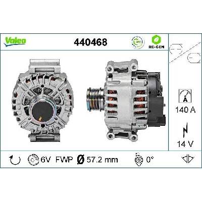 Alternátor VALEO 440468