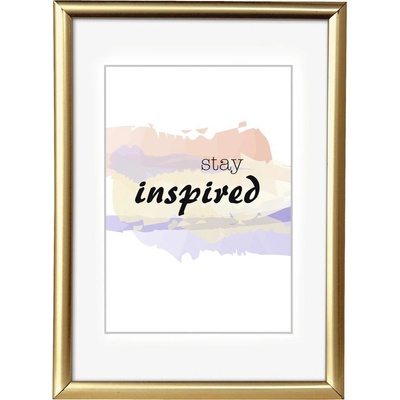 Hama rámeček plastový MADRID, zlatý matný, 30x40cm – Zbozi.Blesk.cz