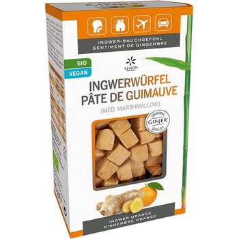Image 1 of Lemon Pharma Organic Ginger Cubes [133 бр. ] Портокал