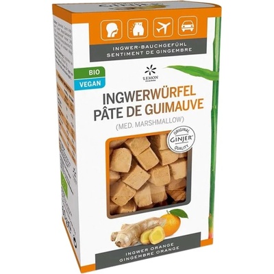 Lemon Pharma Organic Ginger Cubes [133 бр. ] Портокал