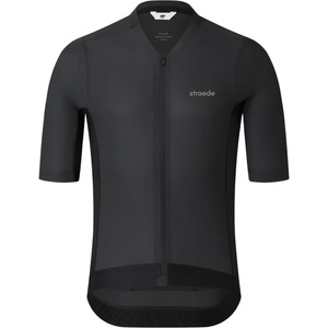 straede Фланелка с къс ръкав за колоездене straede Aerlig Ultralight Jersey Cycling jersey - Anthracite - размер XS (056-4305-0112)