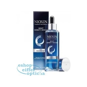 Nioxin Intenzívne nočné ošetrenie pokožky proti vypadávaniu vlasov Night Density Rescue 70 ml