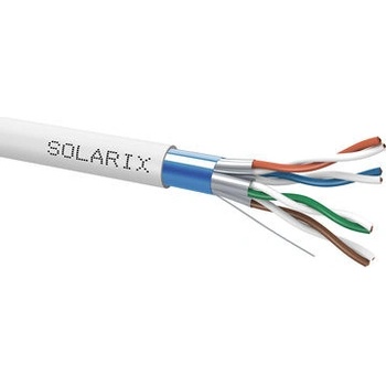 Solarix SXKD-6A-FFTP-LSOH-500m CAT6A FFTP, 500m, šedý