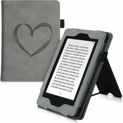 KW Mobile Brushed Heart KW5022203 pre Amazon Kindle Paperwhite 4 2018 šedé