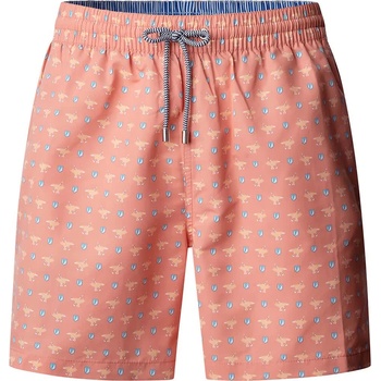 Faconnable Бански гащета Façonnable Birdie swimming shorts - Orange / Pink (Coral Peach Pink)