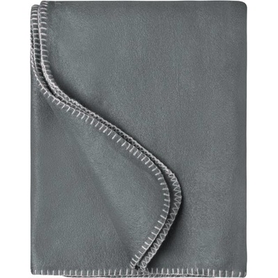 Daiber JN 1901 fleece deka grey/light grey 130x170