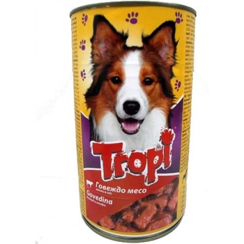 Консерва за кучета Тропи 0.415 кг. с вкус на говеждо (292)