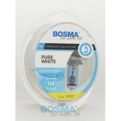 Bosma Pure White Twin Box H4 12V 60/55W P43T