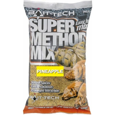 Bait-Tech Krmítková Zmes Super Method Mix 2 kg Pineapple
