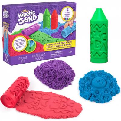 Kinetic Sand мултупак комплект цветни пясъчни пастели (6076609)