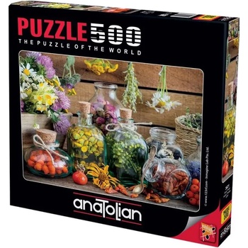Image 1 of Anatolian - Puzzle Herbal therapy - 500 piese