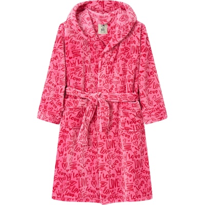 Wolf & Wolfie Z2593 dívčí župan sytě růžová – Zboží Dáma