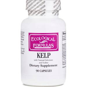 Ecological Formulas Келп (кафяви водорасли, фукус) - Щитовидна жлеза, 90 капсули (13083 ef)