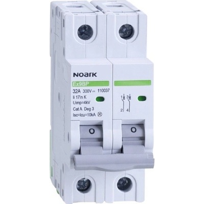 Noark 110040 2P DC300V K63 DC K, 63 A 2pól