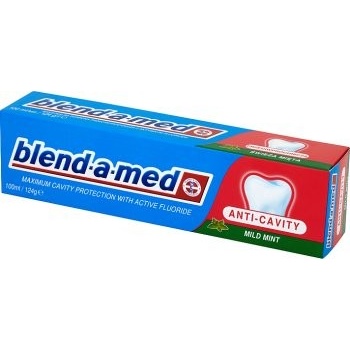 Blend-a-med Anti-Cavity Mild Mint zubní pasta chránící před zubním kazem Maximum Cavity Protection With Active Fluoride 100 ml