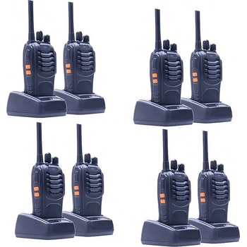 PNI PNI-R40-8 Professional PMR446 Radio Kit 8-Pack 1200mAh 10km Headsets (PNI-R40-8)