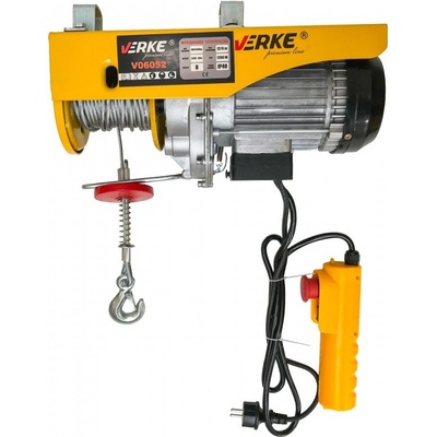Elektrický lanový naviják 230V 400/800kg, Verke V06052