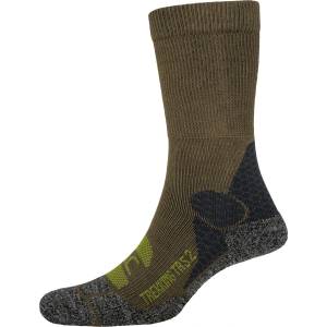 P. A. C P. A. C. Мъжки туристически чорапи P. A. C. TR 5.2 Trekking Bamboo Cool Walking socks - Olive - размер 40-43 (EU) (207-1375-0211)