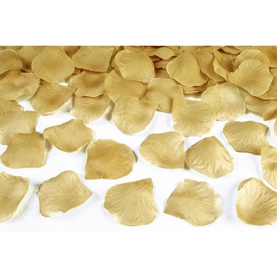 PartyDeco Златни листа от рози 500 бр