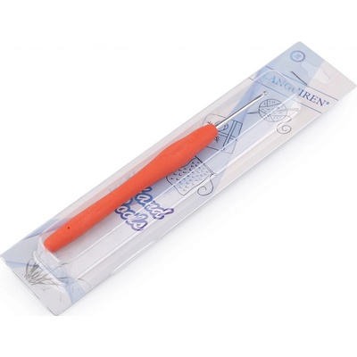 Prima-obchod Háček na háčkování se silikonovou rukojetí vel. 2; 2,5; 3; 3,5; 4; 5, barva 1 (2,5 mm) náhodná barva