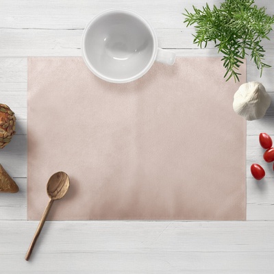 Biante Zamatové prestieranie Velvet Prémium SVP-020 Béžové 30x40 cm