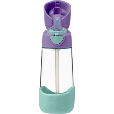 b.box Бутилка със сламка b. box - Tritan, Lilac pop, 450 ml (BX500303)
