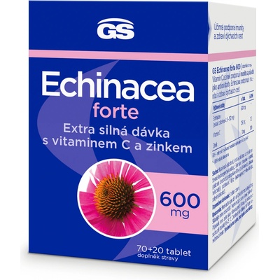 GS Echinacea Forte 600 mg 70+20 tablet