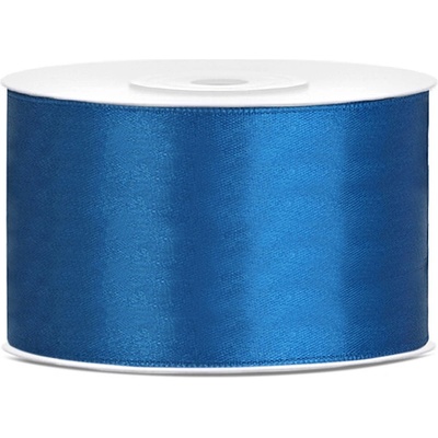 Stuha saténová MODRÁ, 38 mm x 25 m – Zboží Mobilmania