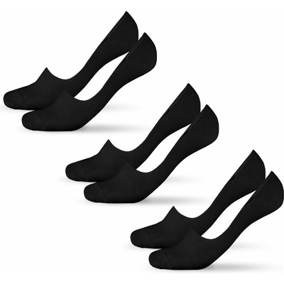 Bontis Sada 3 ks: ponožky INVISO Čierna