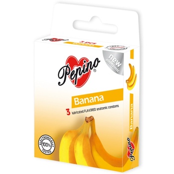 Pepino Banana - ароматизирани презервативи (3 бр. )