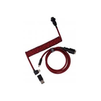 Keychron Cable Premium Angled USB-C Red (CAB-4)