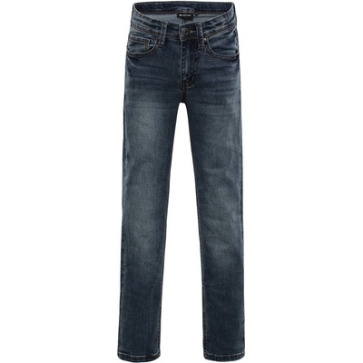 Alpine Pro Algodo dětské kalhoty KPAK066 tmavá ocelověmodrá – Zboží Mobilmania