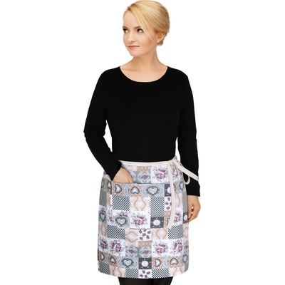 Brotex zástěra do pasu patchwork love