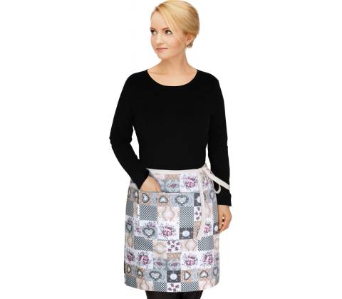Brotex zástěra do pasu patchwork love