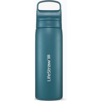 LifeStraw Go 2.0 Стоманена бутилка за пътуване с филтър 500 ml lagoon teal