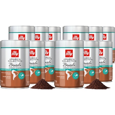 Illy Brasile Cerrado Mineiro mletá 12 x 250 g