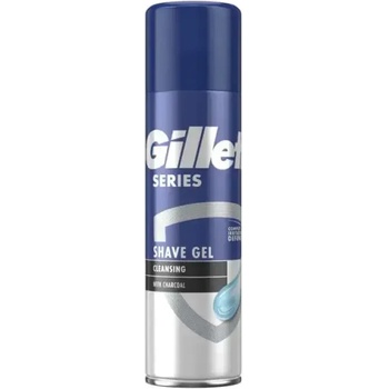 Gillette Series Гел за бръснене почистващ с въглен 200 мл (7702018619696)