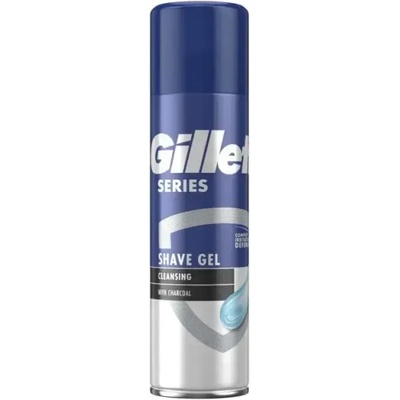 Gillette Series Гел за бръснене почистващ с въглен 200 мл (7702018619696)
