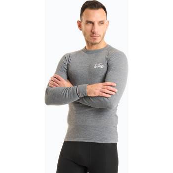 Image 1 of ODLO Мъжка термоблуза с дълъг ръкав ODLO Active Warm Originals Bl Top Crew Neck odlo steel grey melange