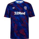 Umbro Mens Umbro Rangers Pre Match Kit Armed Forces 2025 2026 - Blue/Red