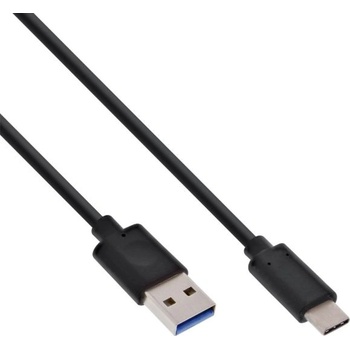 InLine 35717 USB кабел USB 3.2 Gen 2 (3.1 Gen 2) 0, 3 м USB A USB C Черен (35717)