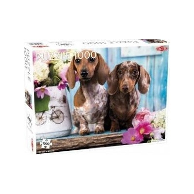 TACTIC Puzzles 1000 Dashing Dachshunds