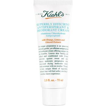 Kiehl's Superbly Efficient Antiperspirant & Deodorant Cream крем-антиперспирант за всички типове кожа на лицето 75ml