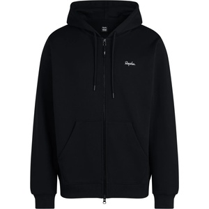 Rapha Мъжко яке за тренировка Rapha Heavyweight Cotton Zip Hoodie Training jacket - Black / White - размер M (003-3740-0112)