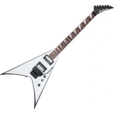 Jackson Електрическа китара Series King V JS32 White with Black Bevels by Jackson